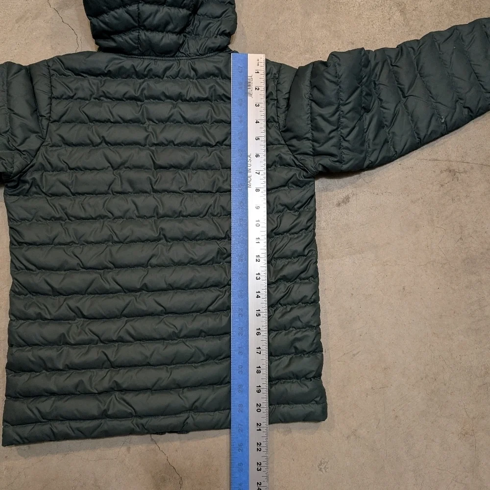 Mountain Hardwear Glen Alpine Down Hoodie Youth M Flaws Green